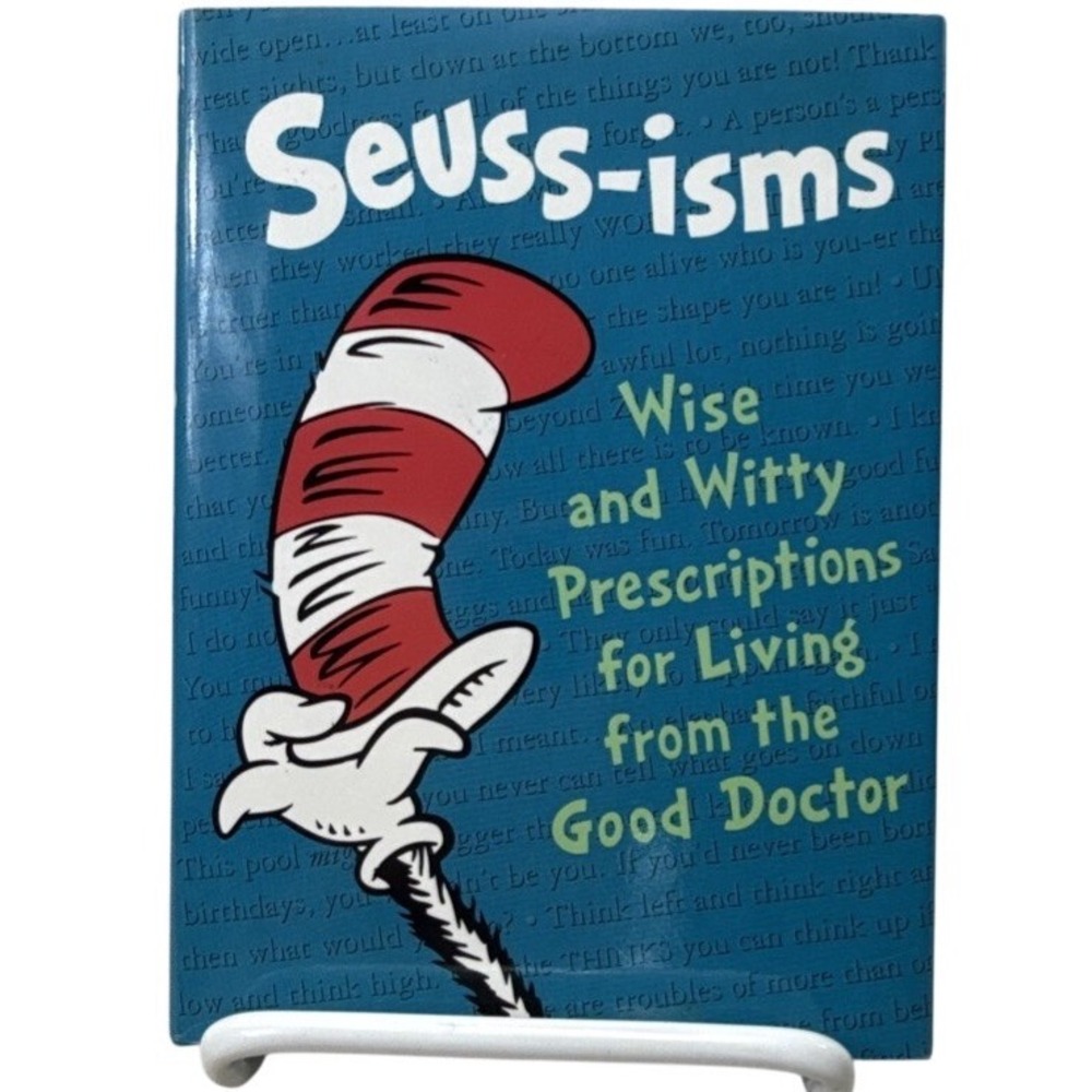 Dr Seuss Seuss-isms Hardcover Book Theodor Geisel Wise Witty Quotes Gift 1997